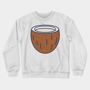 Sliced Coconut Crewneck Sweatshirt